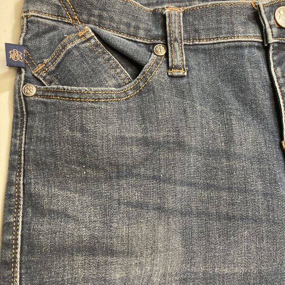 Rock‎ & Republic Kasandra Women's Dark Blue Mid Rise Jeans Size 12 - Picture 3 of 14